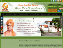 Tablet Screenshot of divyaprem.co.in