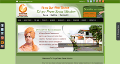 Desktop Screenshot of divyaprem.org